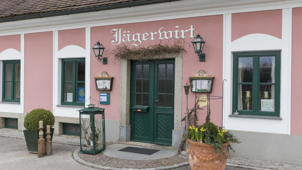 Gasthof Jaegerwirt Hotell Au an der Donau Eksteriør bilde